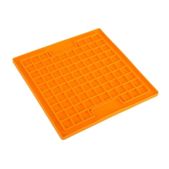 LickiMat Playdate Original Schleckmatte small orange 20 x 20 cm LM9001